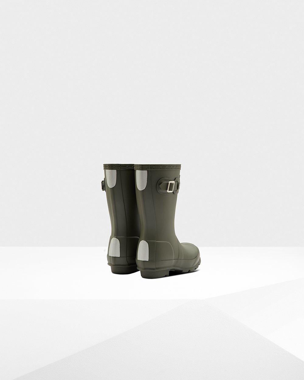 Kids Hunter Original Little | Rain Boots Dark Olive | NZ-93241-WUVH